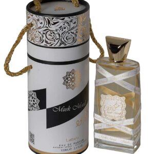 Parfum arabesc MUSK MOOD Lattafa 100ml este un parfum produs de casa de parfumuri LATTAFA, ce prezinta note floral lemnoase orientale deosebite.