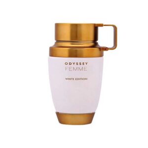 Parfum arabesc ODYSSEY FEMME WHITE EDITION este un parfum produs de casa de parfumuri ARMAF, ce prezinta note floral fructate orientale.