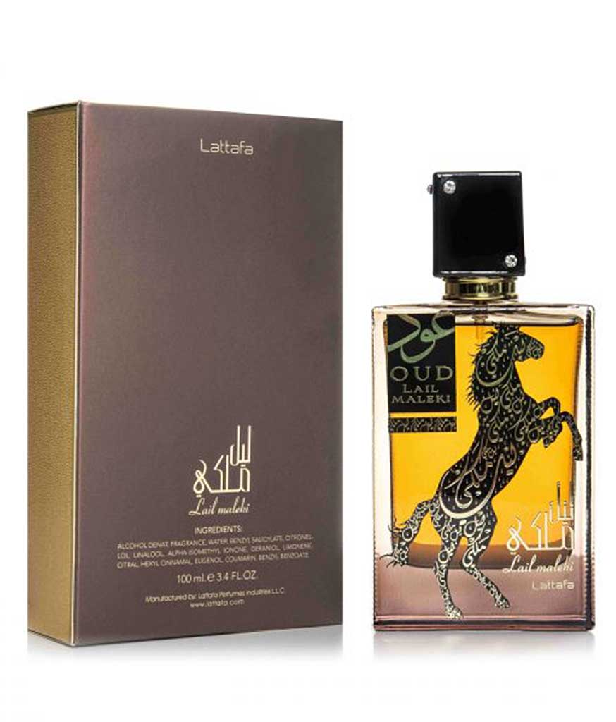 Parfum-arabesc-OUD-LAIL-MALEKI-100ml Parfum arabesc OUD LAIL MALEKI 100ml este un parfum produs de casa de parfumuri LATTAFA, ce prezinta note floral fructate orientale deosebite.