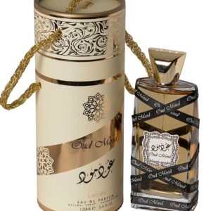 Parfum arabesc OUD MOOD Lattafa 100ml este un parfum produs de casa de parfumuri LATTAFA, ce prezinta note condimentat lemnoase orientale deosebite.