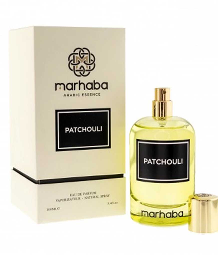 Parfum-arabesc-PATCHOULI Parfum arabesc PATCHOULI este un parfum produs de casa de parfumuri MARHABA, ce prezinta note lemnoase orientale.