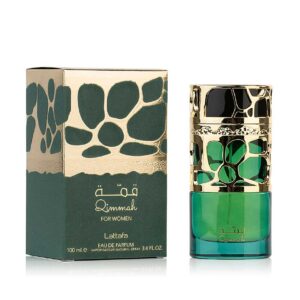 Parfumuri arabesti QIMMAH FOR WOMAN 100ml este un parfum produs de casa de parfumuri LATTAFA, ce prezinta note floral lemnoase orientale deosebite.