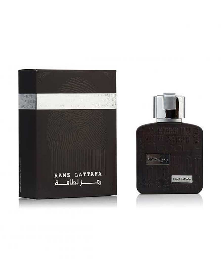 Parfumuri-arabesti-RAMZ-SILVER Parfumuri arabesti RAMZ SILVER 30ml este un parfum produs de casa de parfumuri LATTAFA, ce prezinta note orientale aromatice deosebite.