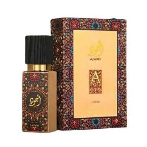 Parfum arabesc Lattafa Ajwad 60ml este un parfum produs de casa de parfumuri LATTAFA, ce prezinta note orientale deosebite.