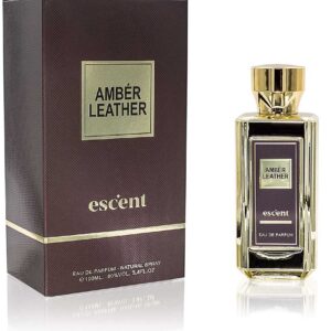 Parfum arabesc Escent AMBER LEATHER 100ml este un parfum produs de casa de parfumuri ESCENT, ce prezinta note orientale deosebite.