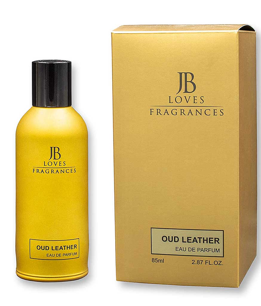 Parfum-arabesc-OUD-LEATHER-85-ml Parfum arabesc OUD LEATHER 85 ml este un parfum produs de casa de parfumuri JB LOVES FRAGRANCES - by MY PERFUMES, ce prezinta note condimentate orientale.